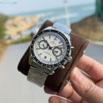 Replica Omega Speedmaster 44.25MM Diameter Luminous Coating 9900 Movement White Watch